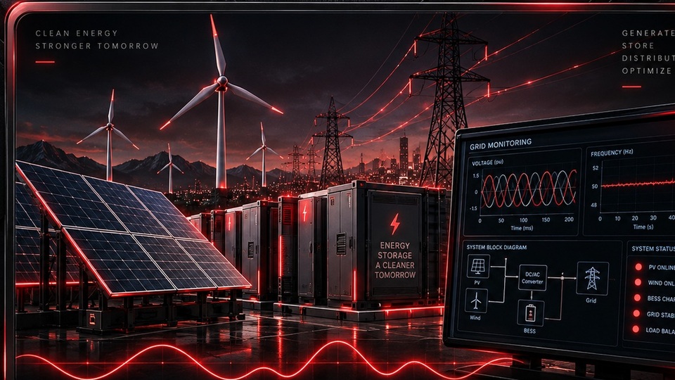 Electrical and power engineering simulation